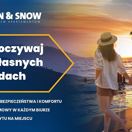 Apartamenty Sun & Snow Baltic Apartments Z Basenem Поберово Екстериор снимка