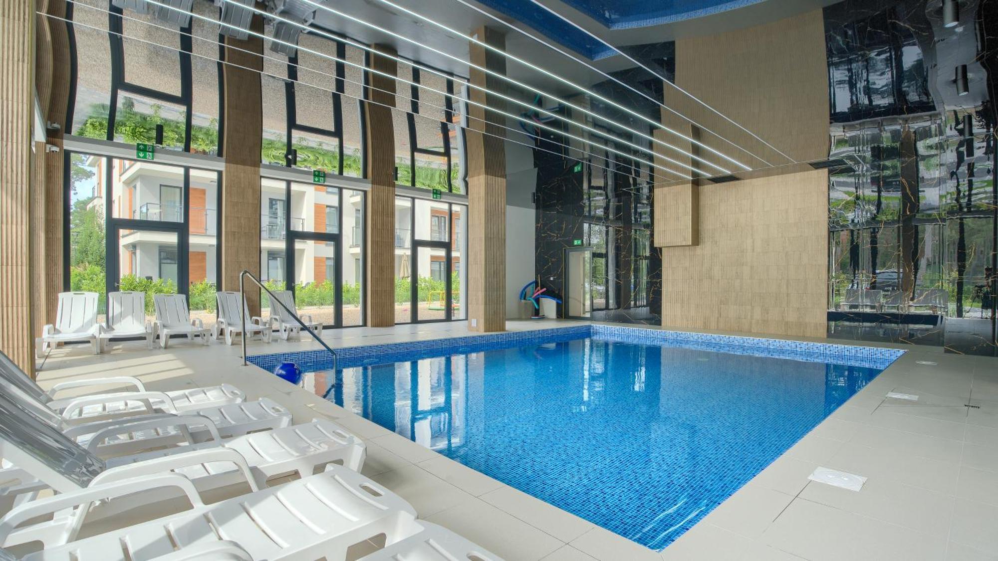 Apartamenty Sun & Snow Baltic Apartments Z Basenem Поберово Екстериор снимка